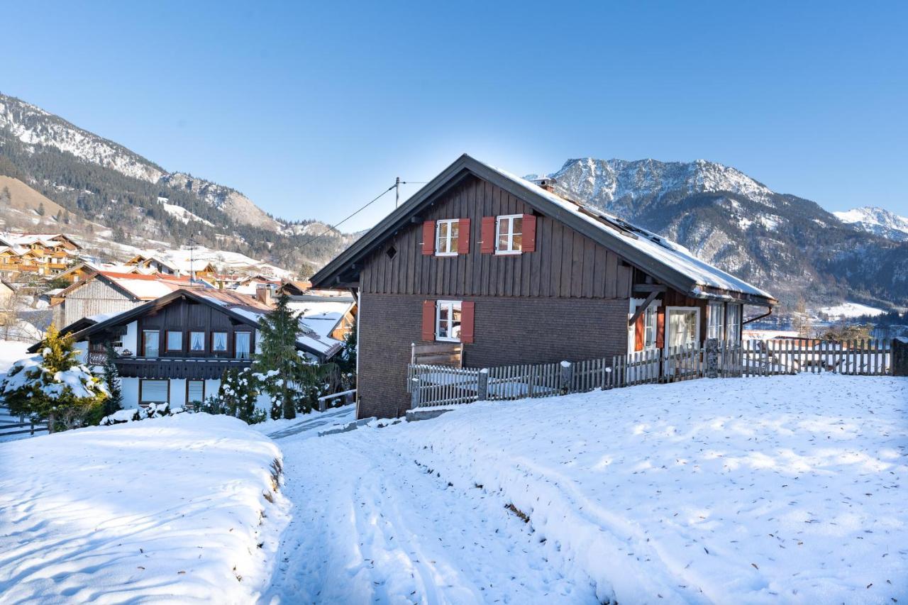Ferienwohnung Bergheimat Bad Hindelang Exterior foto