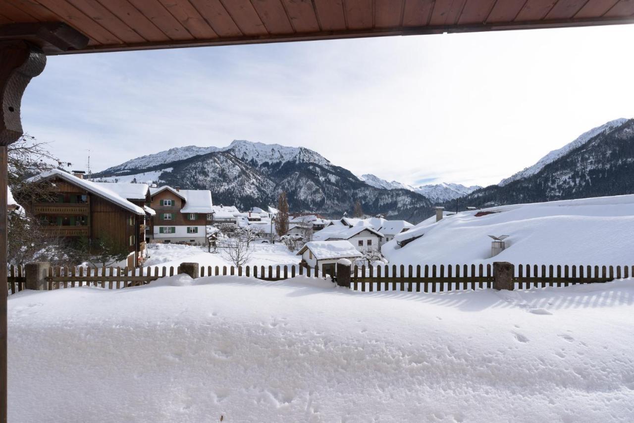 Ferienwohnung Bergheimat Bad Hindelang Exterior foto